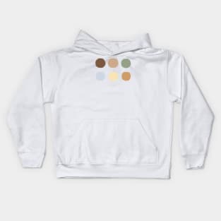 color palette 1 Kids Hoodie